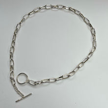 Load image into Gallery viewer, Argentium Sterling Silver Links Necklace
