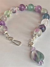 Load image into Gallery viewer, Rainbow Fluorite Bracelet
