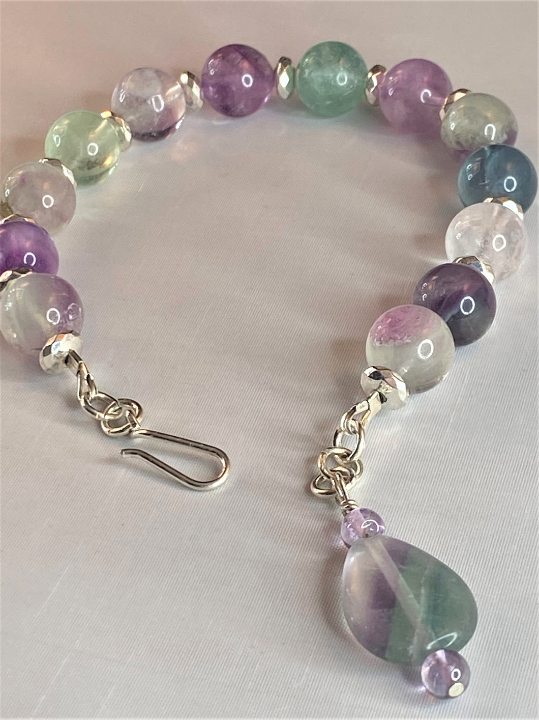 Rainbow Fluorite Bracelet