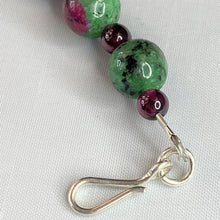 Load image into Gallery viewer, Ruby in Zoisite and Rhodolite Garnet Bracelet
