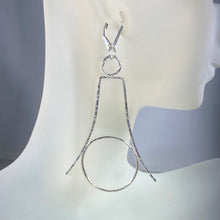 Load image into Gallery viewer, Argentium Sterling Silver &quot;Big Ass&quot; Earrings
